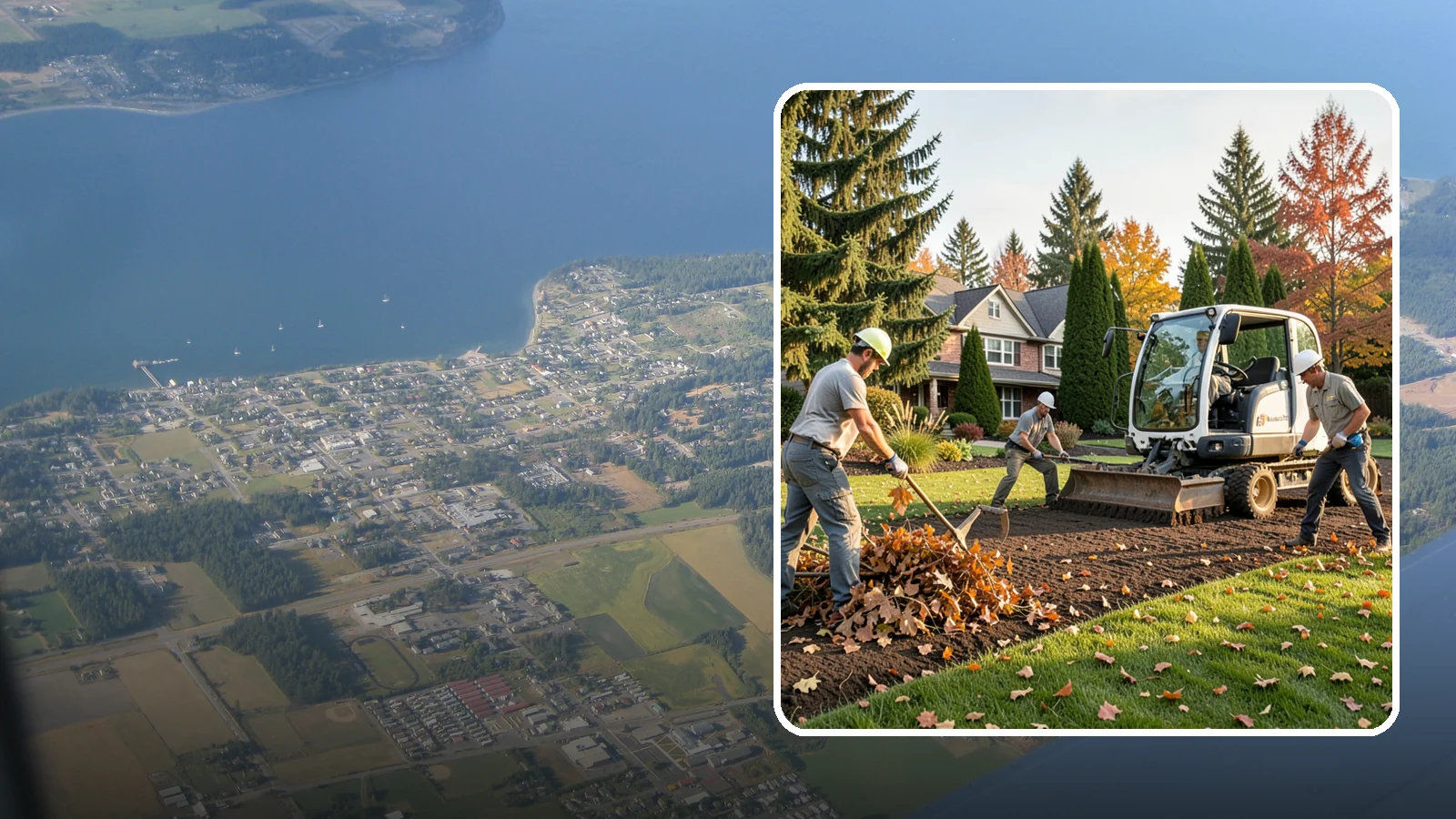 Leaf Removal in Coupeville, Island County, WA - Efficient leaf cleanup and removal that keeps lawns healthy and your property tidy through the fall.