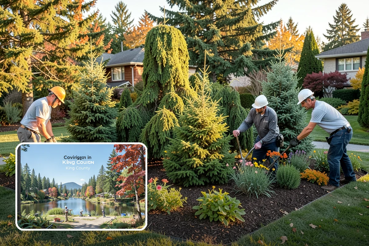 Leaf Removal in Covington, King County, WA - Protects lawn from smothering and disease