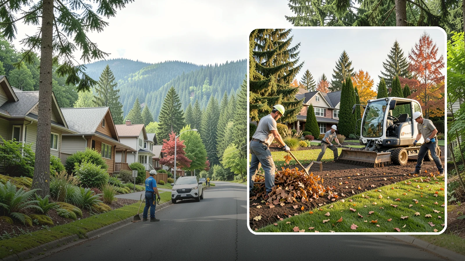 Leaf Removal in Darrington, Snohomish County, WA - Efficient leaf cleanup and removal that keeps lawns healthy and your property tidy through the fall.