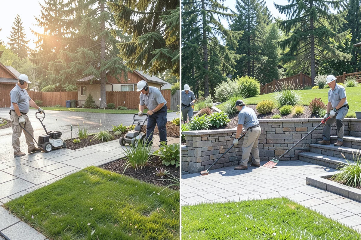 Leaf Removal in Des Moines, King County, WA - Assess the leaf drop and problem areas