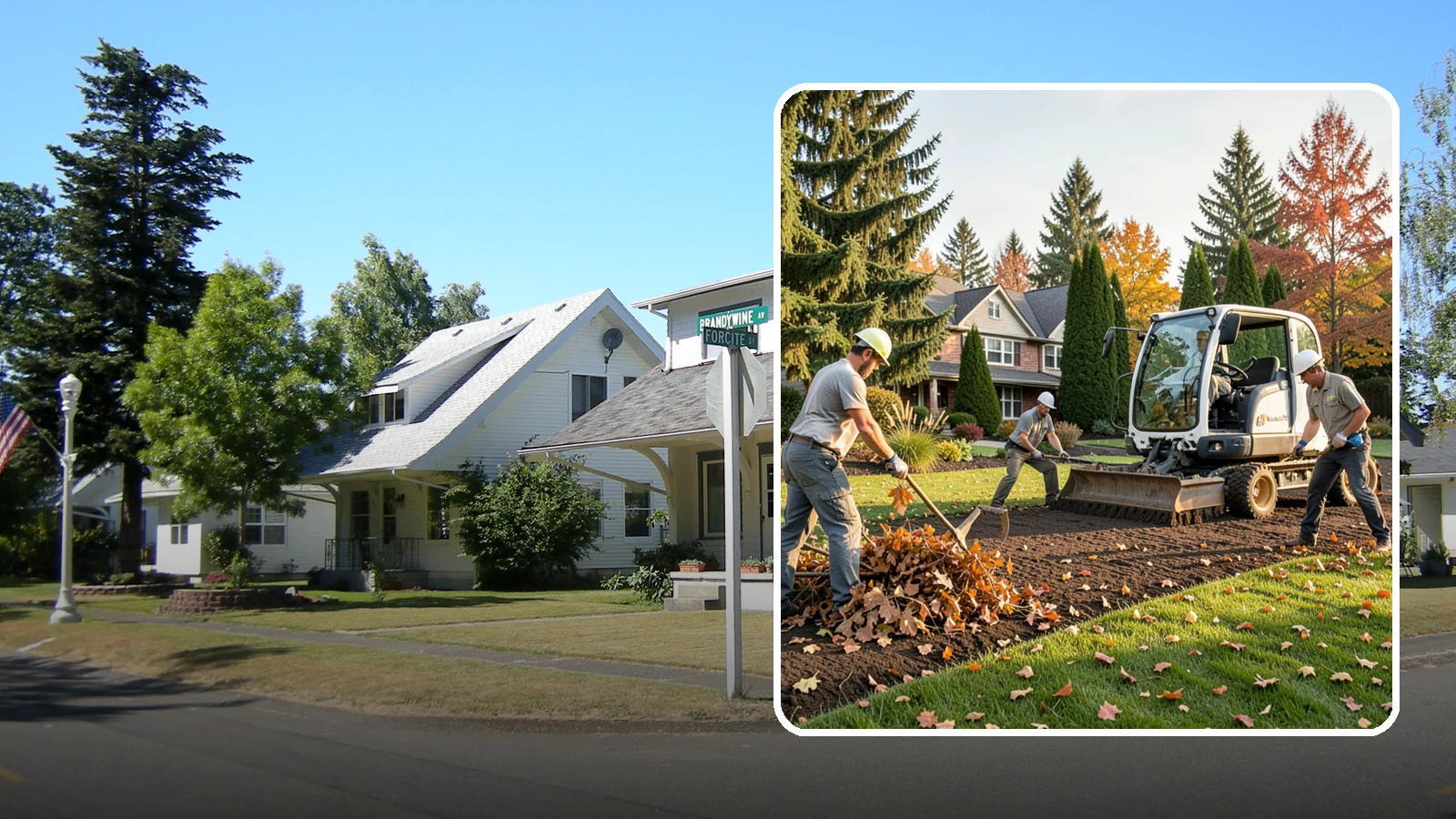 Leaf Removal in DuPont, Pierce County, WA - Efficient leaf cleanup and removal that keeps lawns healthy and your property tidy through the fall.