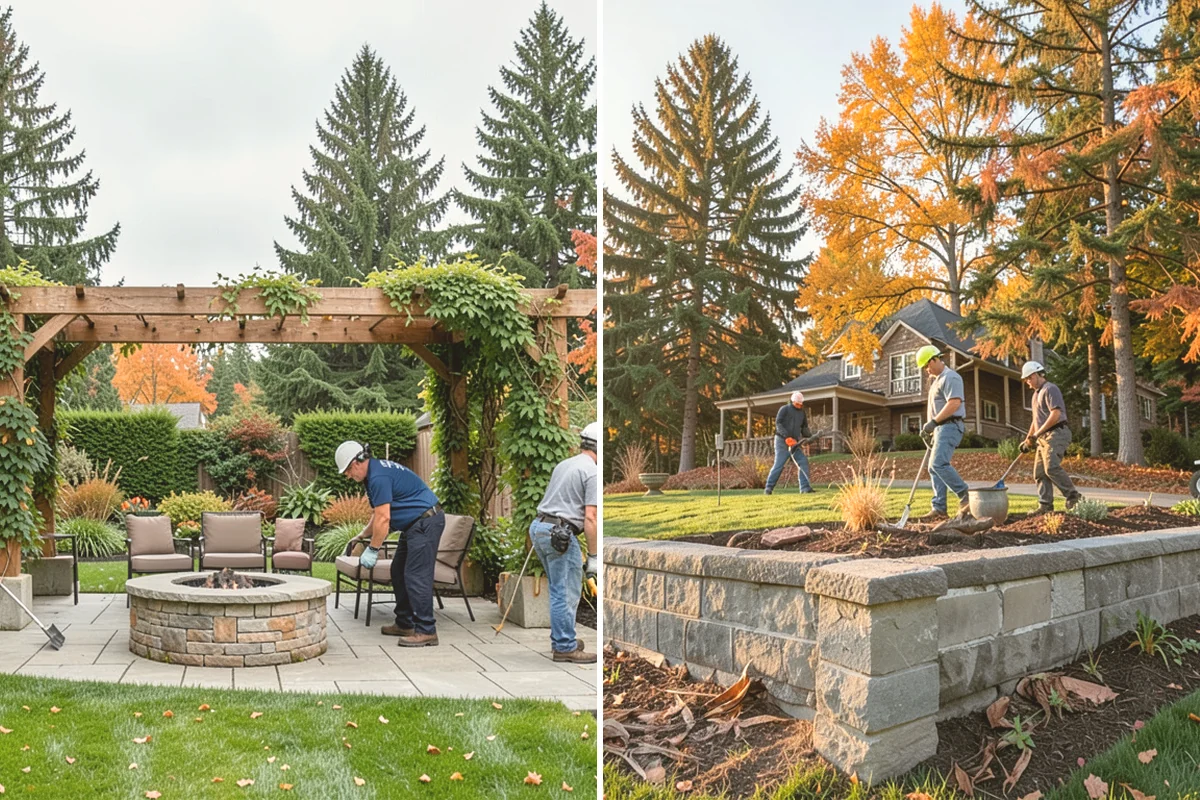 Leaf Removal in Eatonville, Pierce County, WA - Assess the leaf drop and problem areas