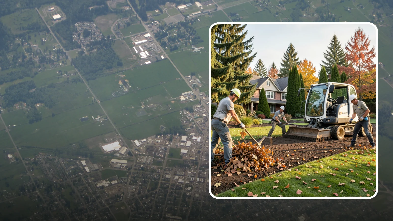 Leaf Removal in Enumclaw, King County, WA - Efficient leaf cleanup and removal that keeps lawns healthy and your property tidy through the fall.