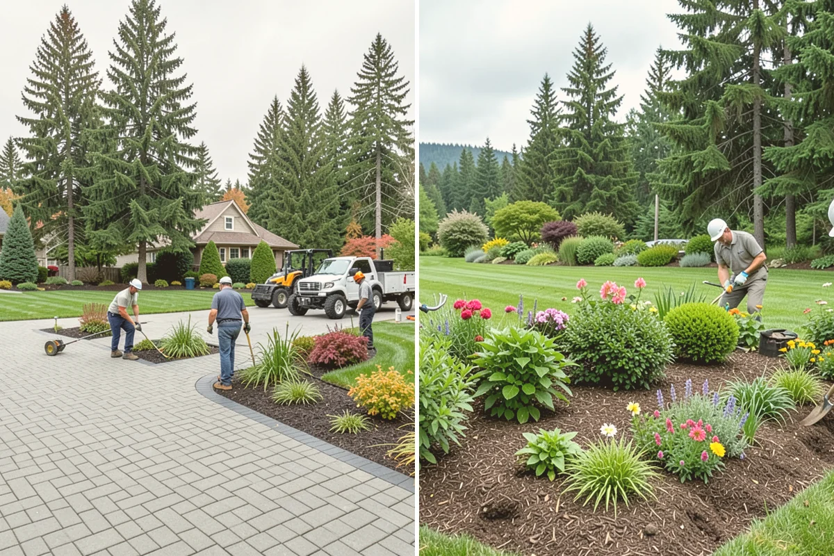 Leaf Removal in Fife, Pierce County, WA - Assess the leaf drop and problem areas