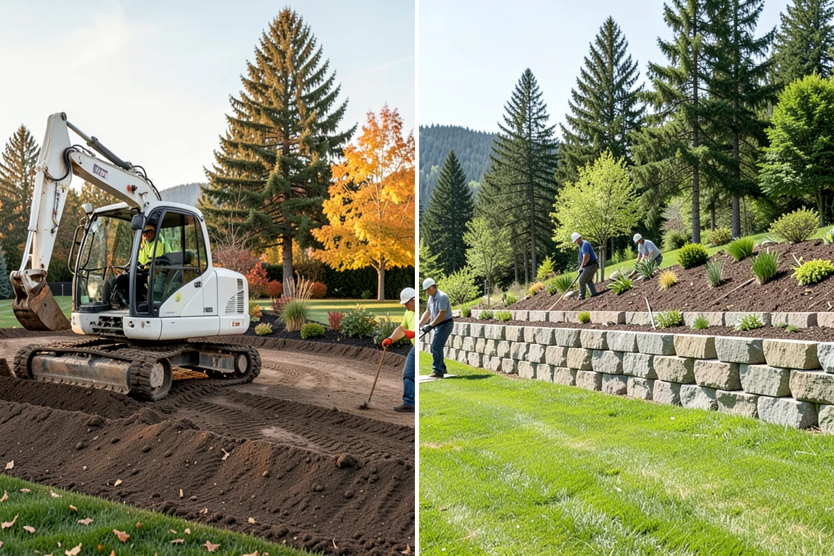 Leaf Removal in Fircrest, Pierce County, WA - Assess the leaf drop and problem areas