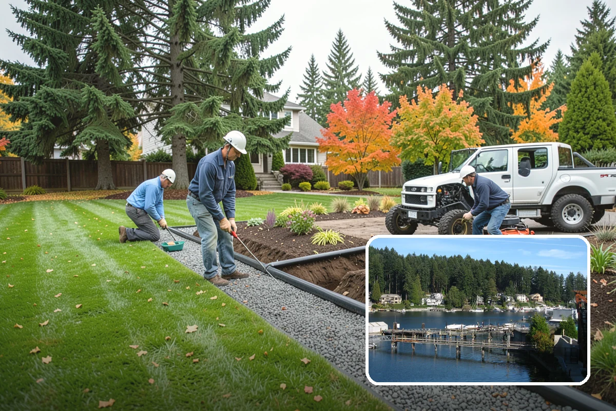 Leaf Removal in Gig Harbor, Pierce County, WA - Protects lawn from smothering and disease