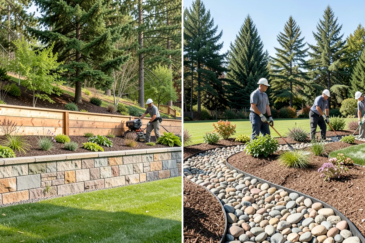 Leaf Removal in Gig Harbor, Pierce County, WA - Assess the leaf drop and problem areas