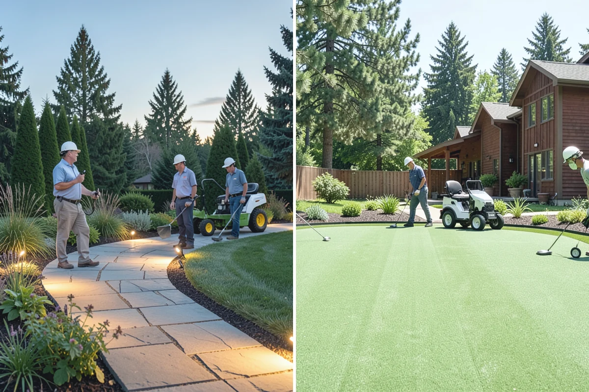 Leaf Removal in Gold Bar, Snohomish County, WA - Assess the leaf drop and problem areas