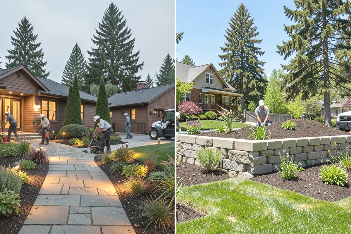 Leaf Removal in Issaquah, King County, WA - Assess the leaf drop and problem areas