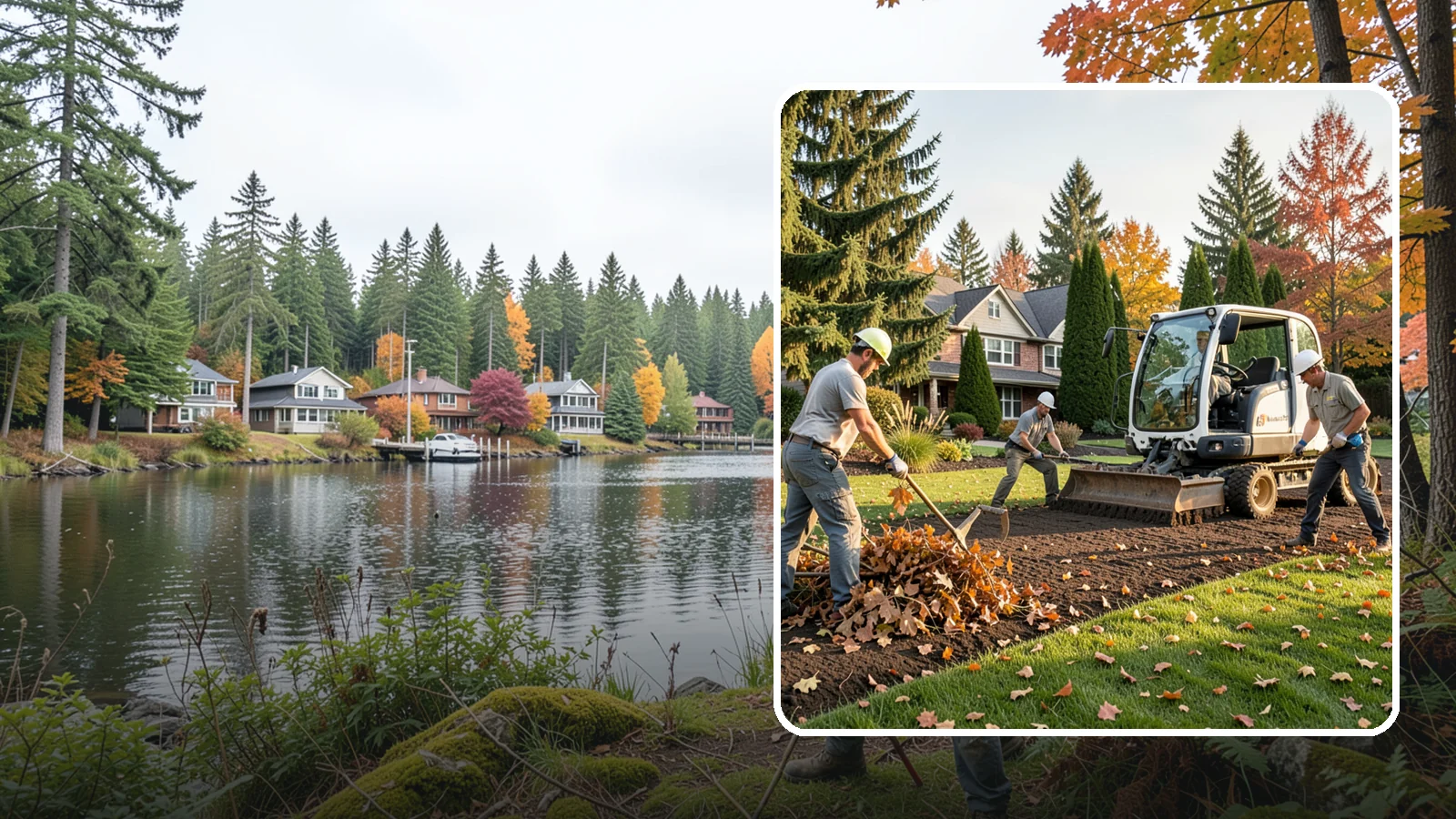 Leaf Removal in La Conner, Skagit County, WA - Efficient leaf cleanup and removal that keeps lawns healthy and your property tidy through the fall.