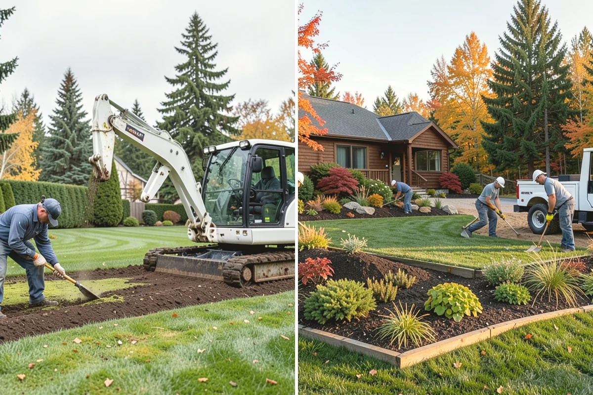 Leaf Removal in La Conner, Skagit County, WA - Assess the leaf drop and problem areas