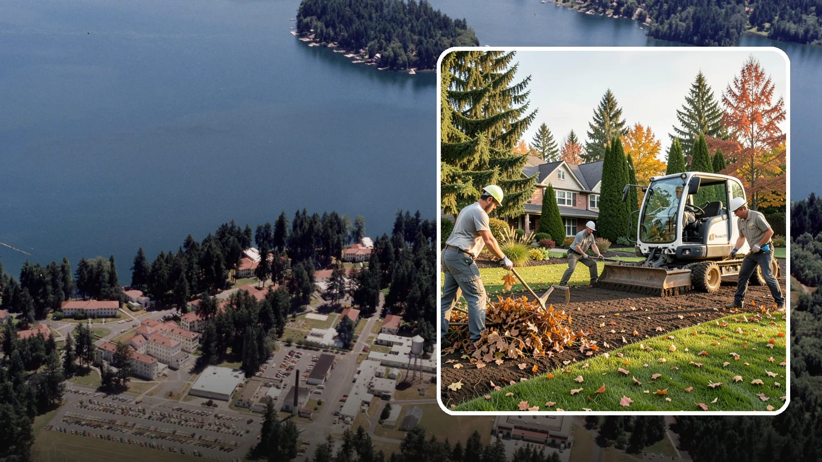 Leaf Removal in Lakewood, Pierce County, WA - Efficient leaf cleanup and removal that keeps lawns healthy and your property tidy through the fall.
