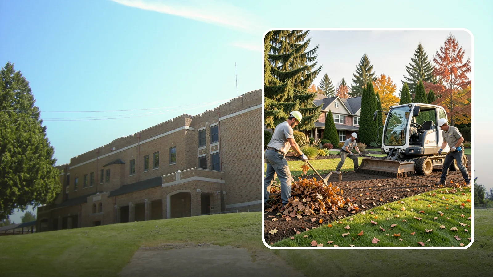 Leaf Removal in Maple Valley, King County, WA - Efficient leaf cleanup and removal that keeps lawns healthy and your property tidy through the fall.