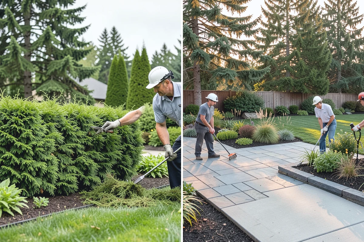 Leaf Removal in Marysville, Snohomish County, WA - Assess the leaf drop and problem areas