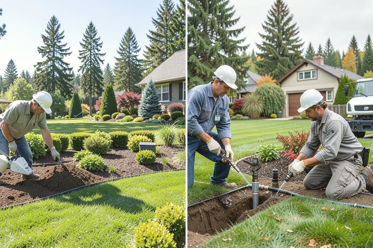 Leaf Removal in Monroe, Snohomish County, WA - Assess the leaf drop and problem areas