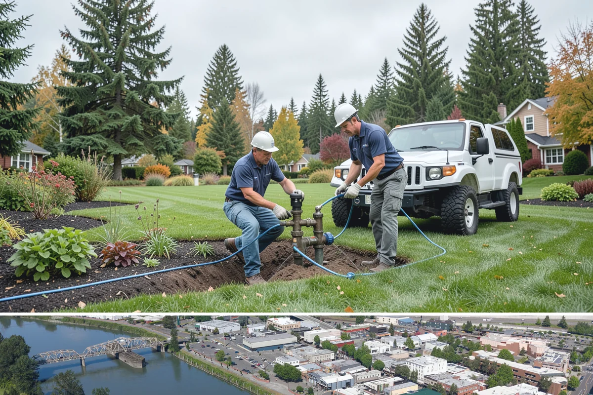 Leaf Removal in Mount Vernon, Skagit County, WA - Done through the fall, often on a recurring schedule.