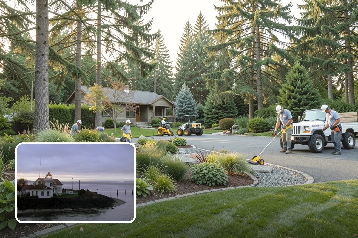 Leaf Removal in Mukilteo, Snohomish County, WA - Protects lawn from smothering and disease