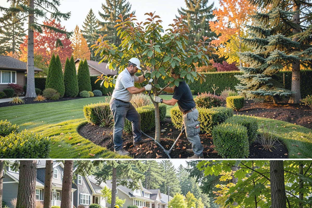 Leaf Removal in Normandy Park, King County, WA - Done through the fall, often on a recurring schedule.