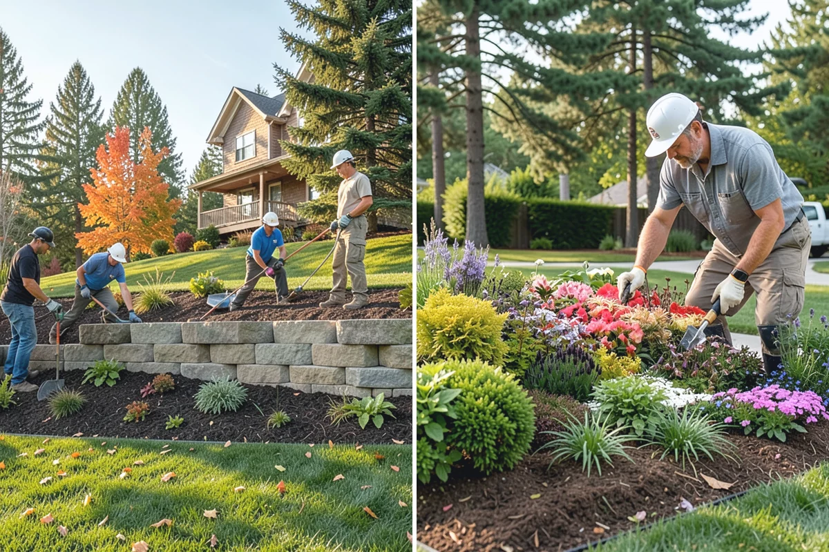Leaf Removal in Roy, Pierce County, WA - Assess the leaf drop and problem areas