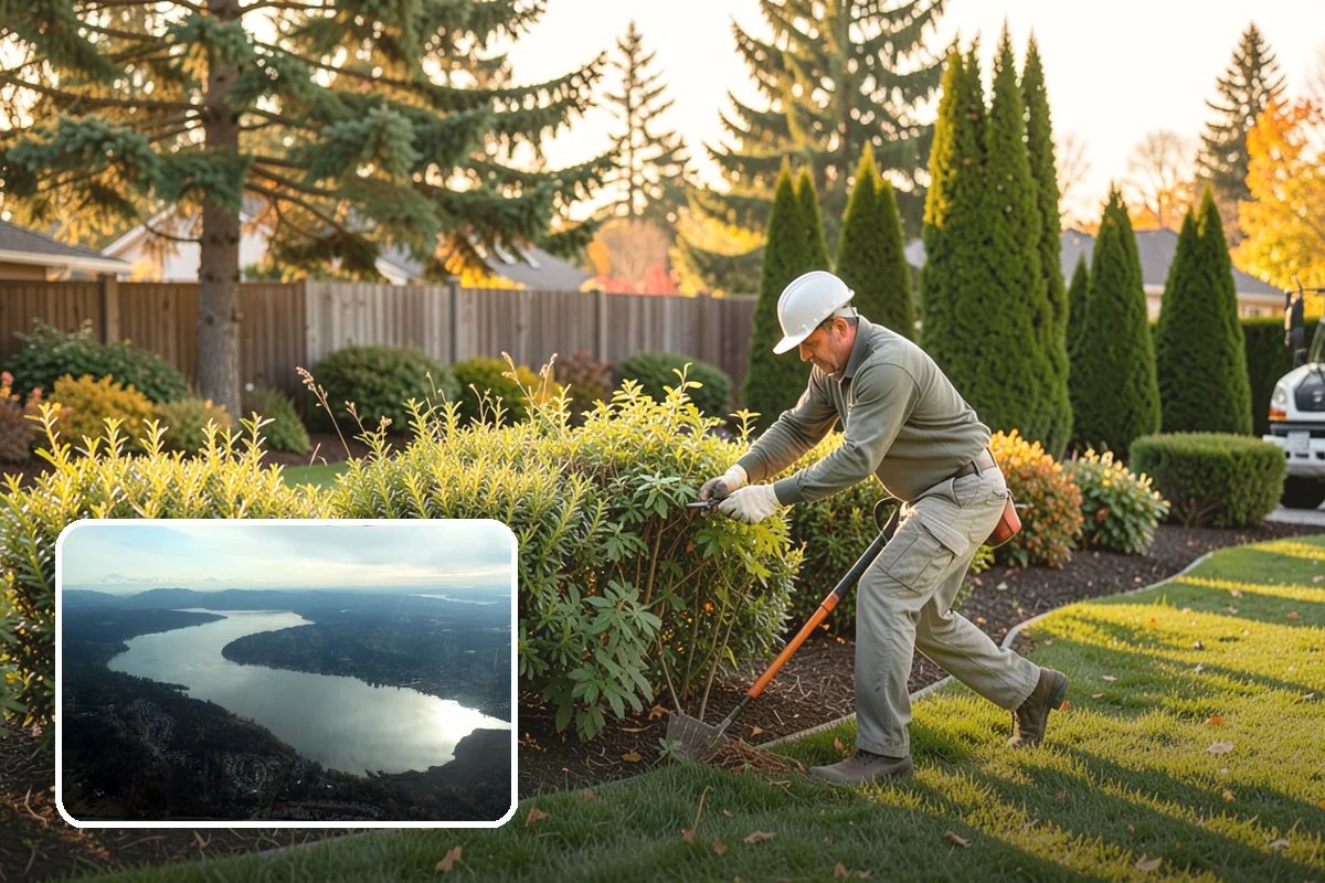 Leaf Removal in Sammamish, King County, WA - Protects lawn from smothering and disease