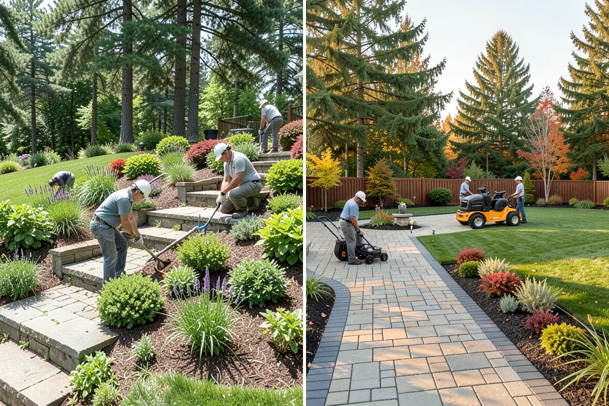 Leaf Removal in SeaTac, King County, WA - Assess the leaf drop and problem areas