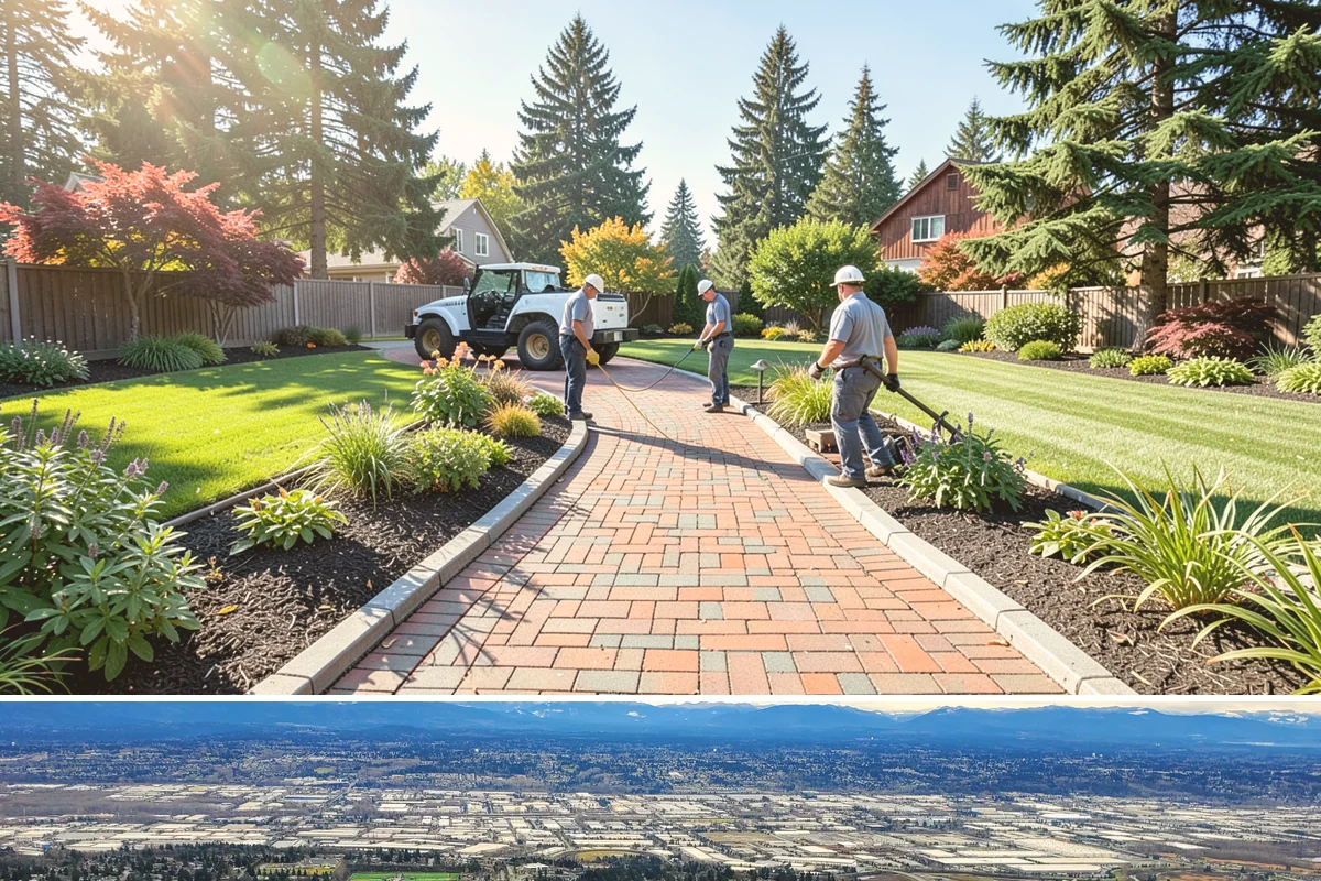 Leaf Removal in SeaTac, King County, WA - Done through the fall, often on a recurring schedule.
