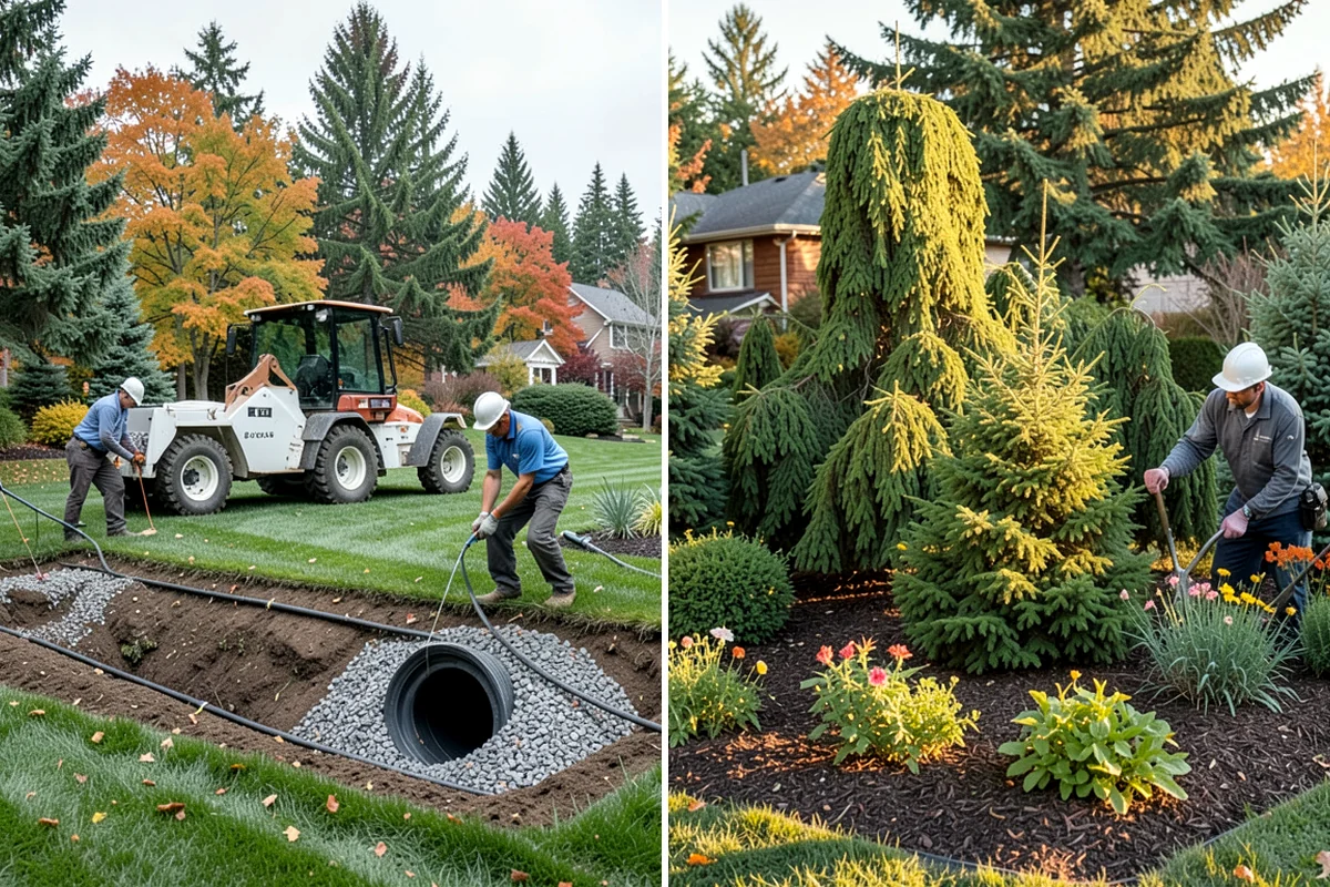 Leaf Removal in Shoreline, King County, WA - Assess the leaf drop and problem areas