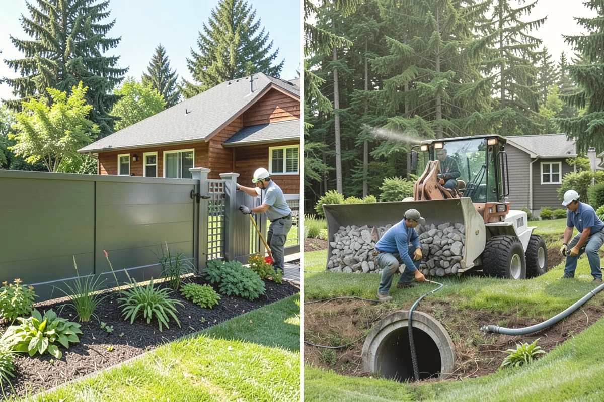Leaf Removal in Steilacoom, Pierce County, WA - Assess the leaf drop and problem areas