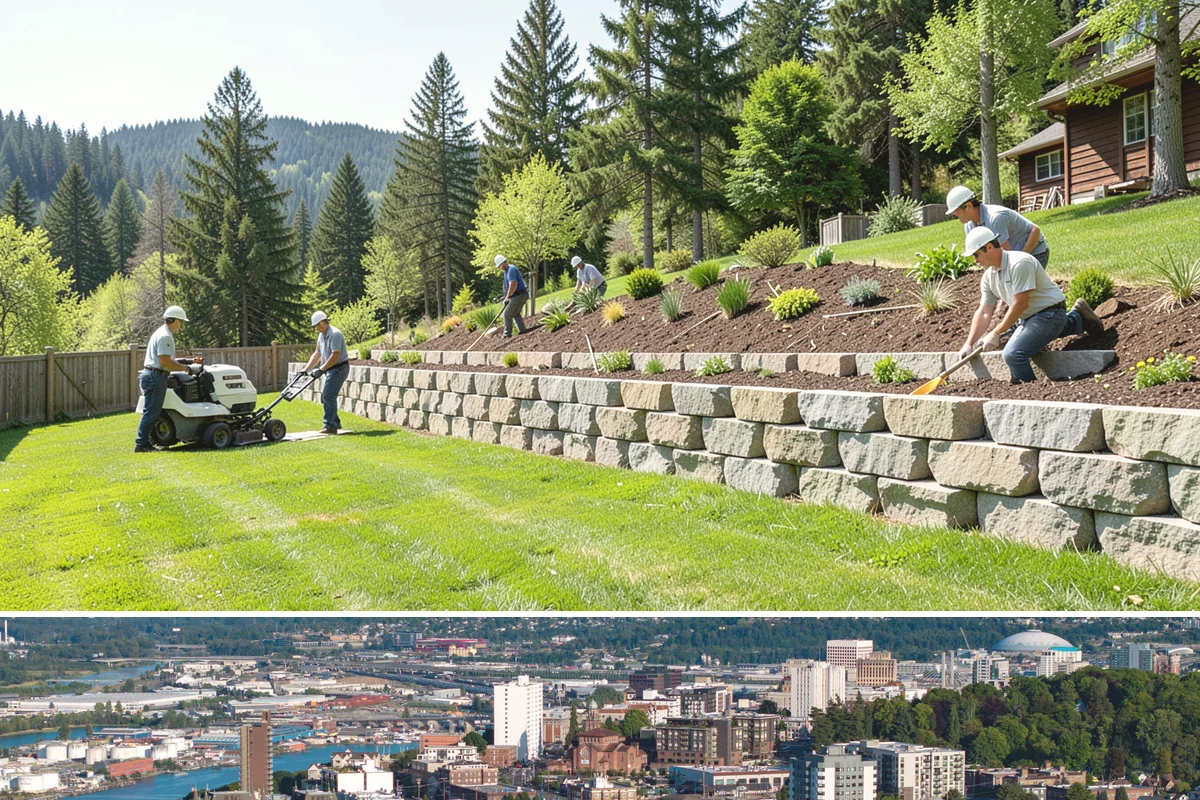 Leaf Removal in Tacoma, Pierce County, WA - Done through the fall, often on a recurring schedule.