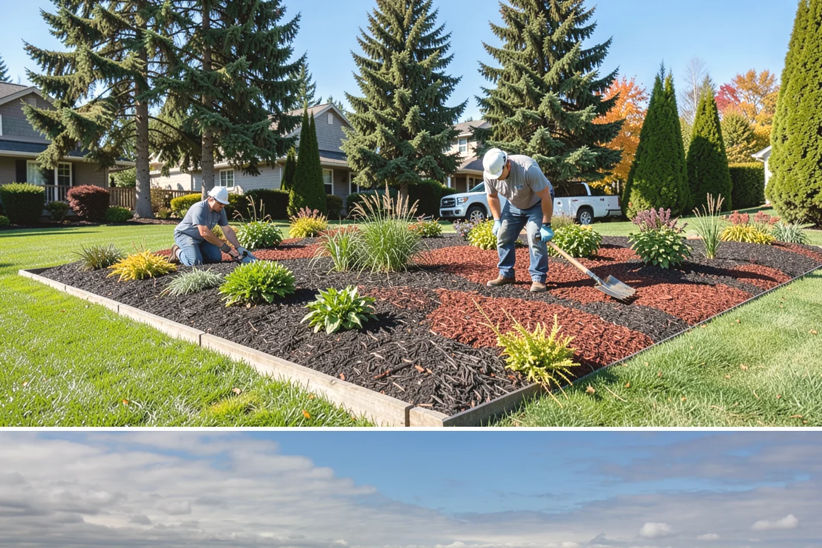 Leaf Removal in University Place, Pierce County, WA - Done through the fall, often on a recurring schedule.