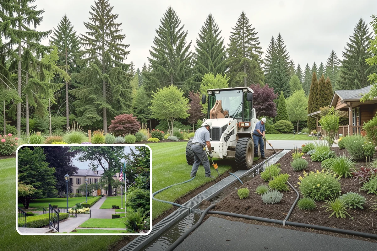 Leaf Removal in Woodinville, King County, WA - Protects lawn from smothering and disease