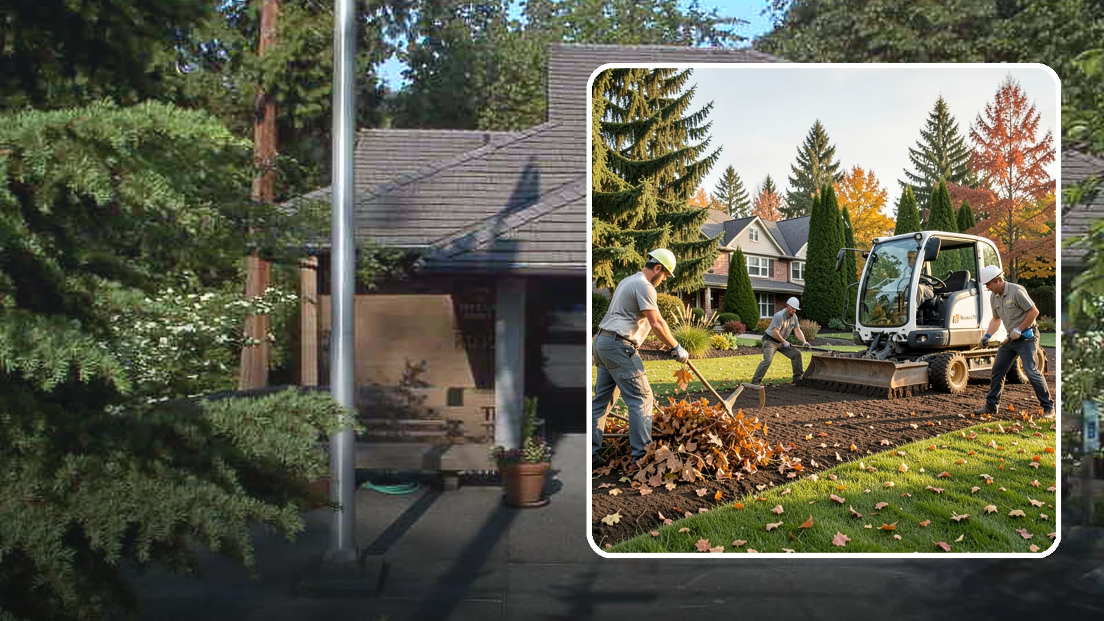 Leaf Removal in Yarrow Point, King County, WA - Efficient leaf cleanup and removal that keeps lawns healthy and your property tidy through the fall.
