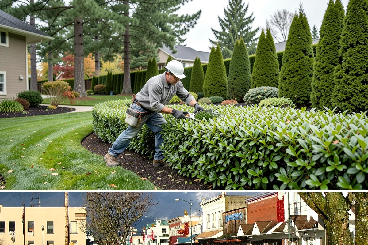 Leyland Cypress Trimming in Arlington, Snohomish County, WA - Trim in late spring and again in late summer to keep pace with vigorous PNW growth without stressing the tree before winter.
