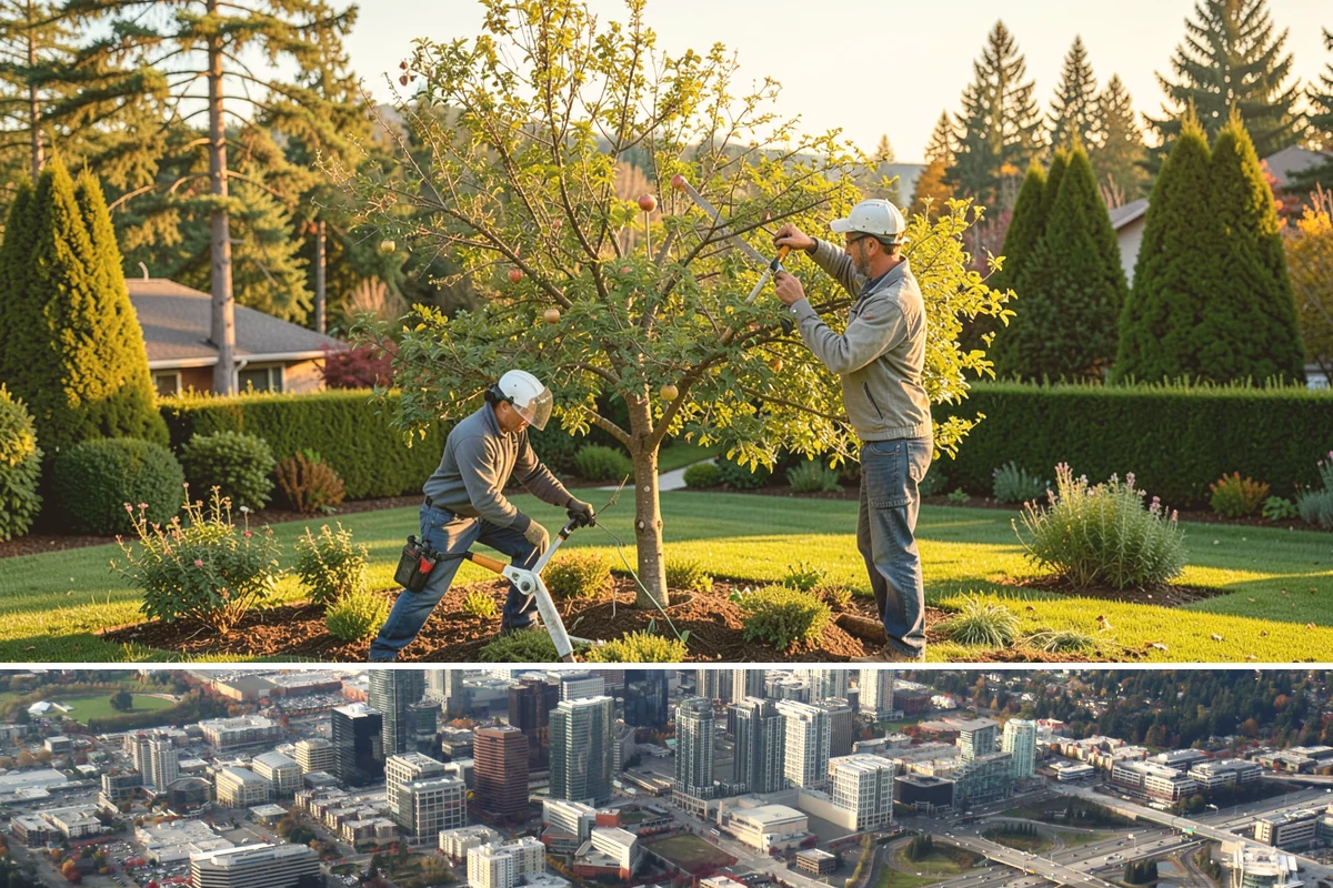 Leyland Cypress Trimming in Bellevue, King County, WA - Trim in late spring and again in late summer to keep pace with vigorous PNW growth without stressing the tree before winter.