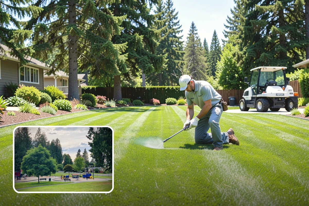 Leyland Cypress Trimming in Bonney Lake, Pierce County, WA - Controls aggressive fast growth before it gets out of hand