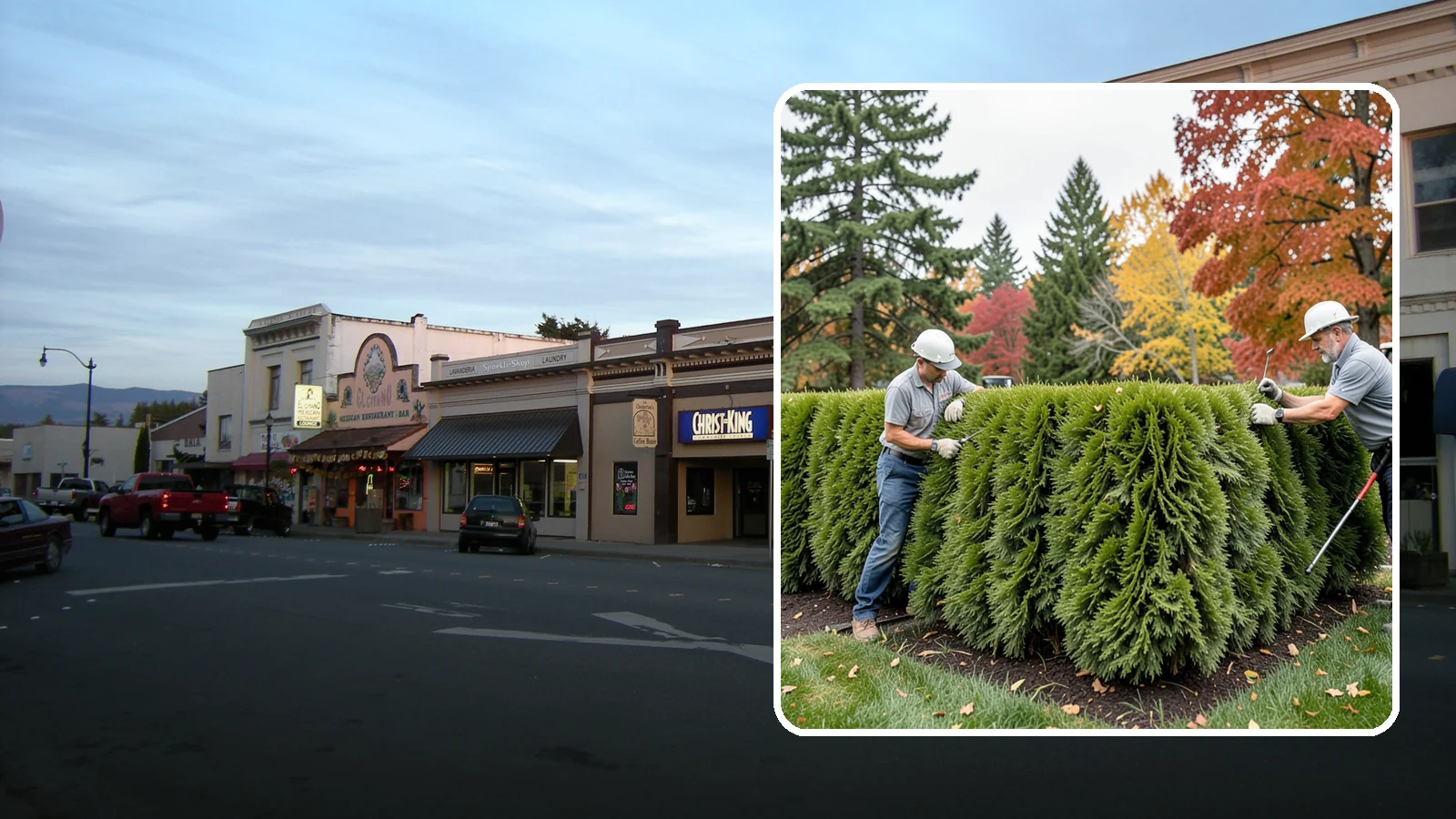 Leyland Cypress Trimming in Burlington, Skagit County, WA - Expert Leyland cypress trimming that controls this fast-growing giant before it outgrows your yard and develops bare...