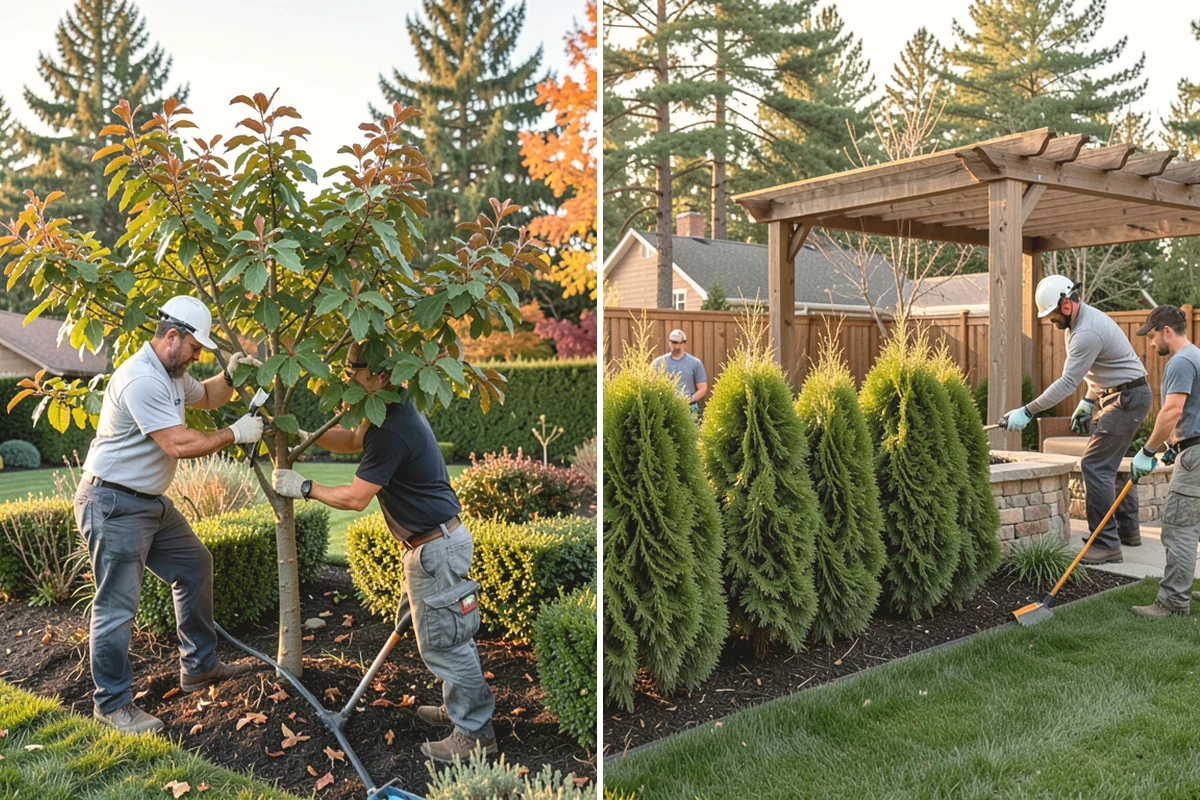 Leyland Cypress Trimming in Burlington, Skagit County, WA - Evaluate current height, canopy density, and any blight or dieback