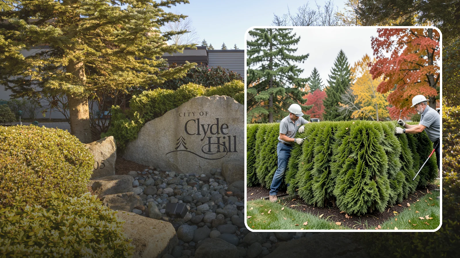 Leyland Cypress Trimming in Clyde Hill, King County, WA - Expert Leyland cypress trimming that controls this fast-growing giant before it outgrows your yard and develops bare...