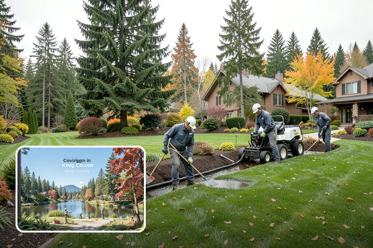 Leyland Cypress Trimming in Covington, King County, WA - Controls aggressive fast growth before it gets out of hand
