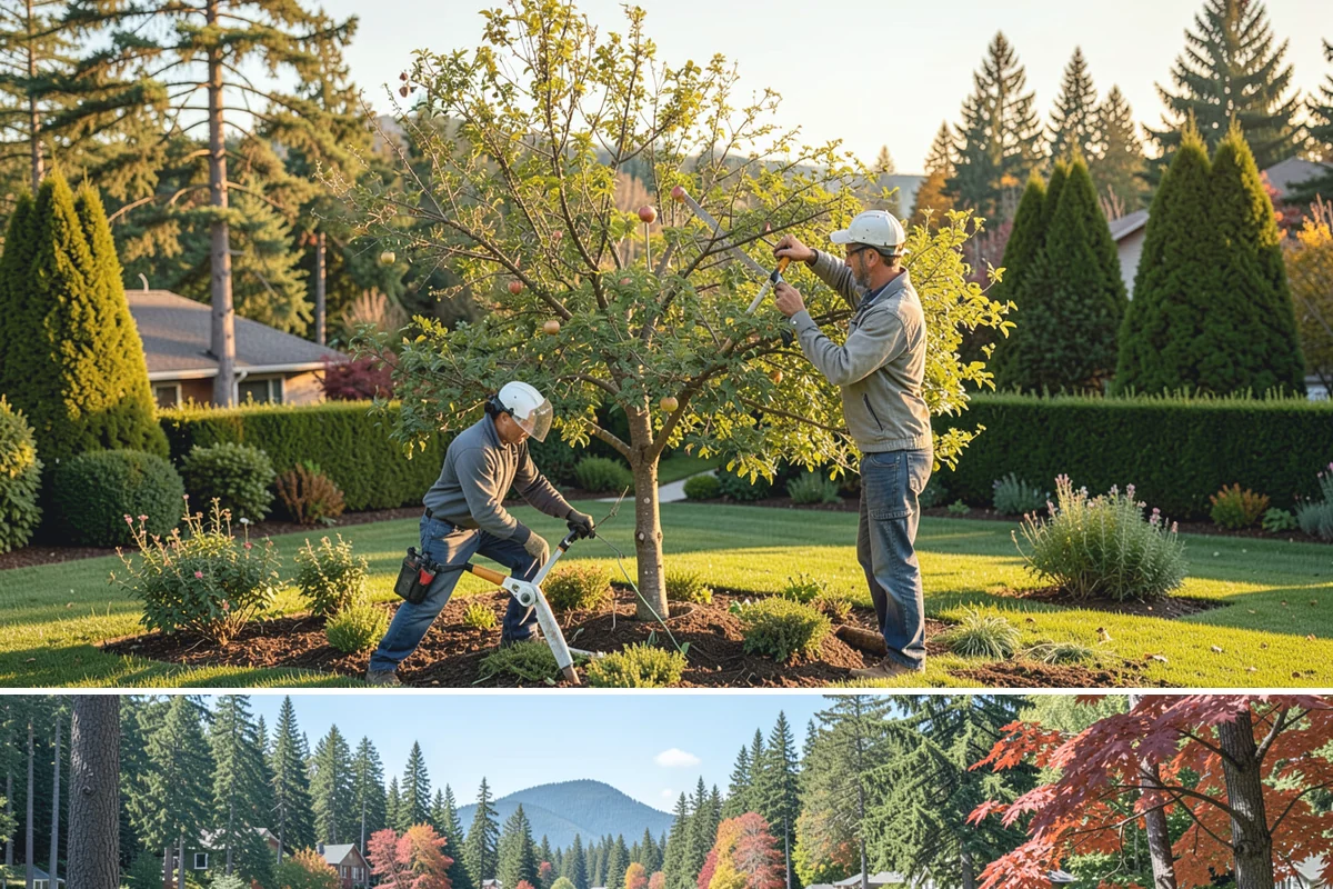 Leyland Cypress Trimming in Covington, King County, WA - Trim in late spring and again in late summer to keep pace with vigorous PNW growth without stressing the tree before winter.
