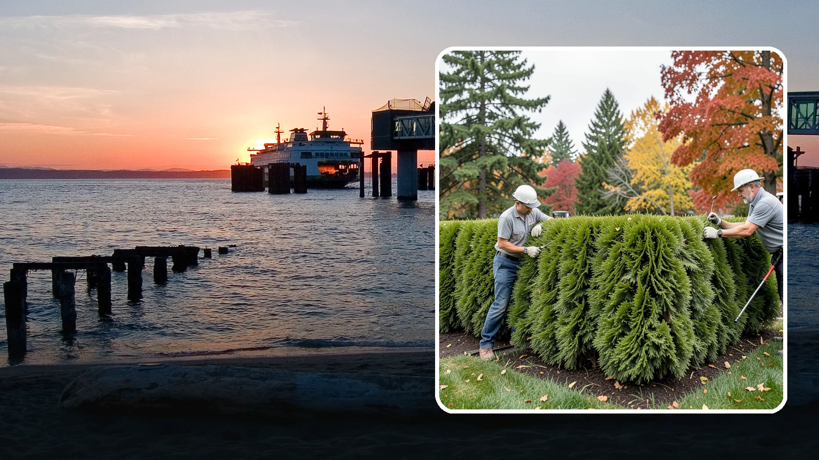 Leyland Cypress Trimming in Edmonds, Snohomish County, WA - Expert Leyland cypress trimming that controls this fast-growing giant before it outgrows your yard and develops bare...
