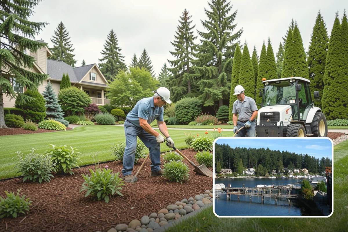 Leyland Cypress Trimming in Gig Harbor, Pierce County, WA - Controls aggressive fast growth before it gets out of hand