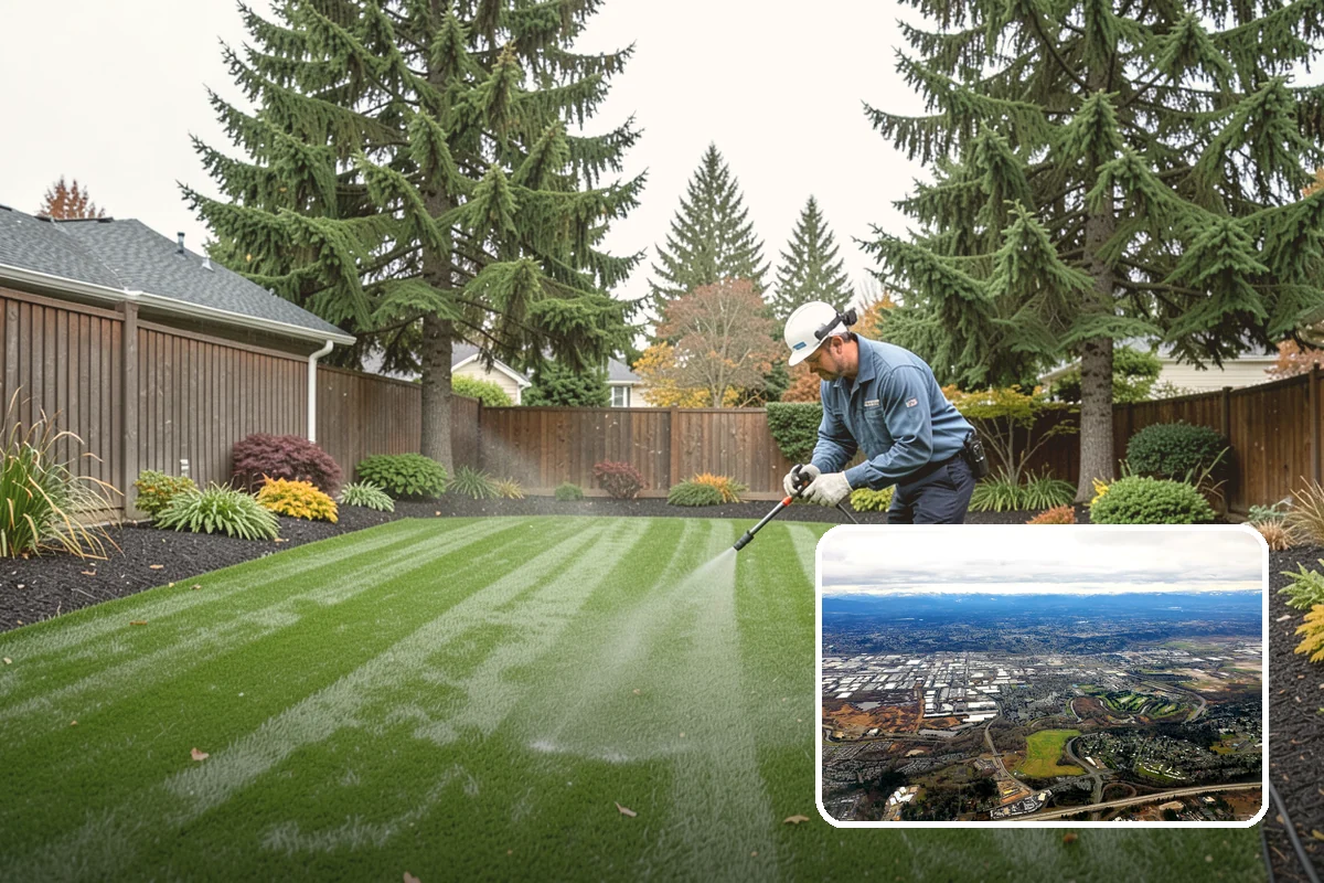Leyland Cypress Trimming in Kent, King County, WA - Controls aggressive fast growth before it gets out of hand