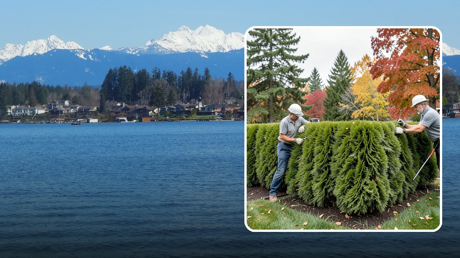 Leyland Cypress Trimming in Lake Stevens, Snohomish County, WA - Expert Leyland cypress trimming that controls this fast-growing giant before it outgrows your yard and develops bare...