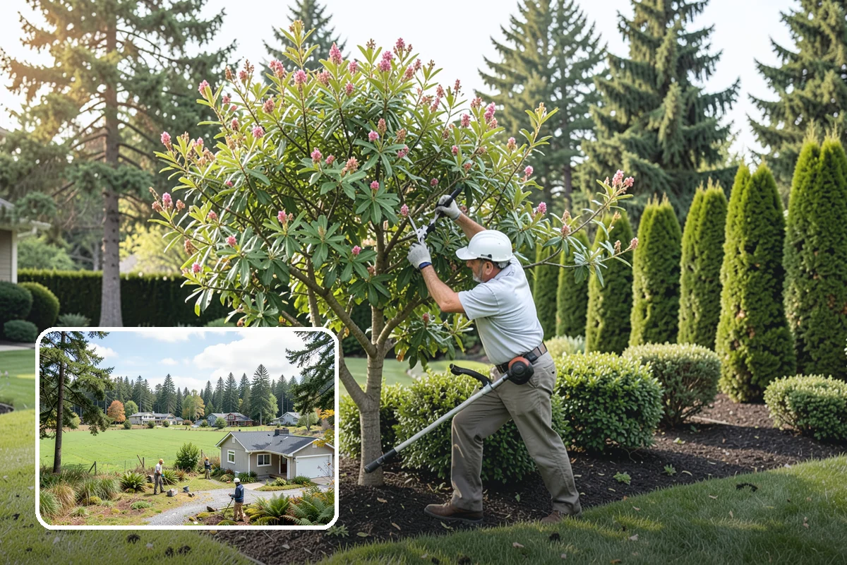 Leyland Cypress Trimming in Lyman, Skagit County, WA - Controls aggressive fast growth before it gets out of hand