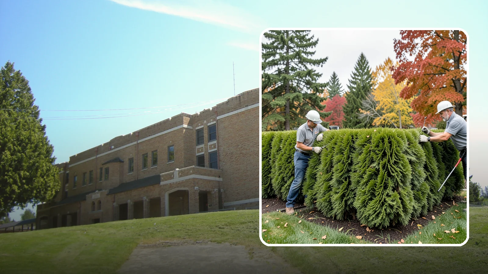 Leyland Cypress Trimming in Maple Valley, King County, WA - Expert Leyland cypress trimming that controls this fast-growing giant before it outgrows your yard and develops bare...