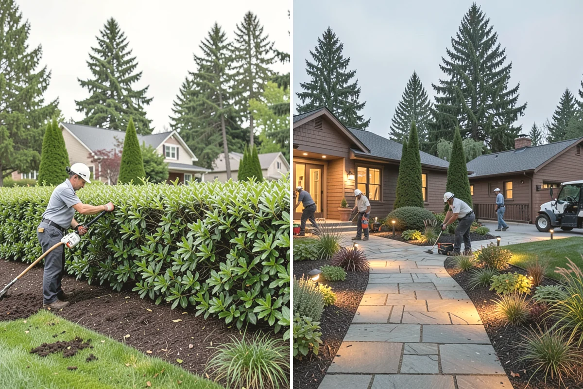 Leyland Cypress Trimming in Mountlake Terrace, Snohomish County, WA - Evaluate current height, canopy density, and any blight or dieback
