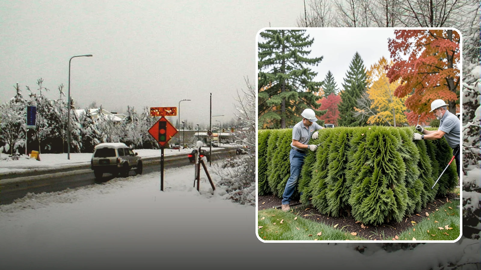 Leyland Cypress Trimming in Newcastle, King County, WA - Expert Leyland cypress trimming that controls this fast-growing giant before it outgrows your yard and develops bare...