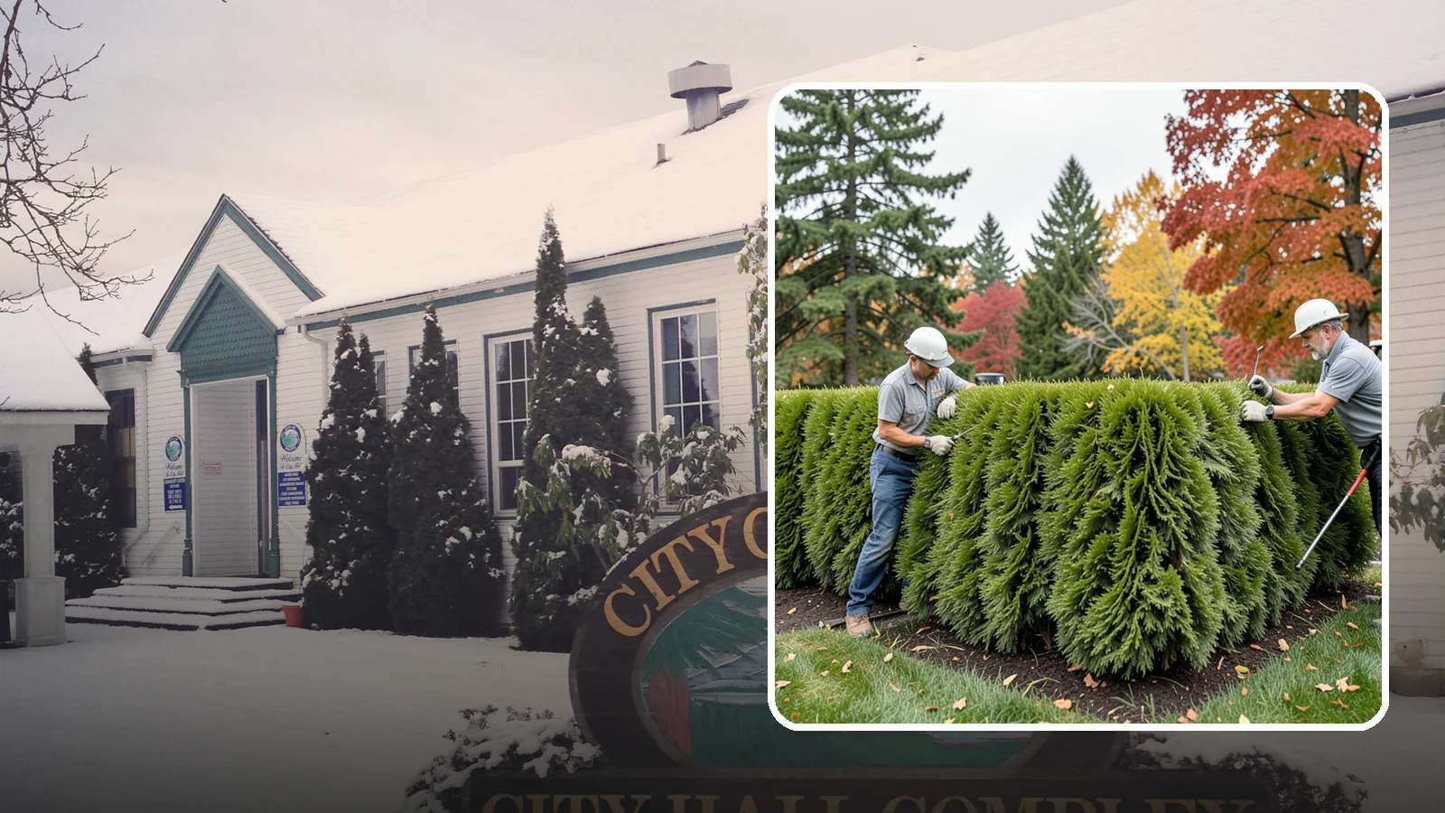 Leyland Cypress Trimming in Pacific, King County, WA - Expert Leyland cypress trimming that controls this fast-growing giant before it outgrows your yard and develops bare...