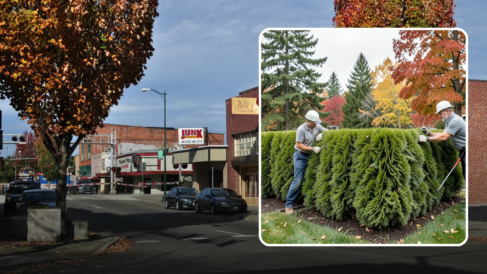 Leyland Cypress Trimming in Puyallup, Pierce County, WA - Expert Leyland cypress trimming that controls this fast-growing giant before it outgrows your yard and develops bare...